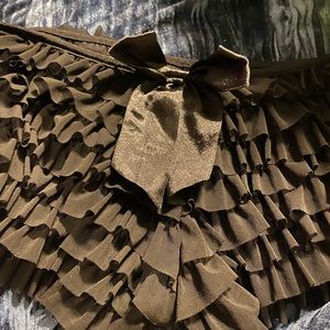 Black Ruffle Shorts/Panties